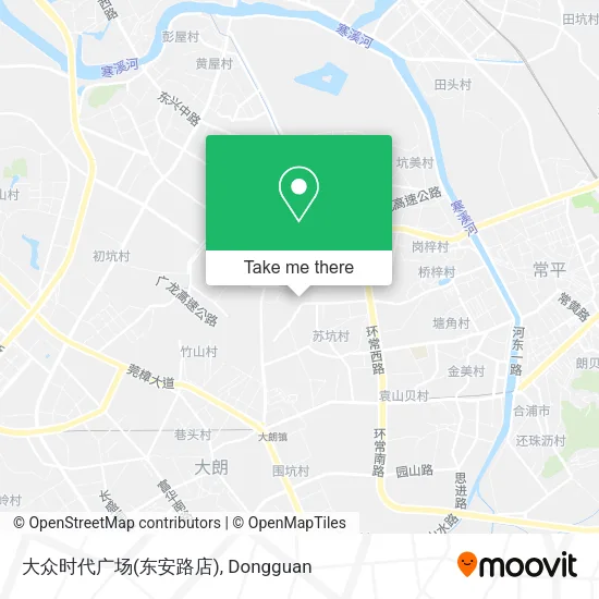大众时代广场(东安路店) map