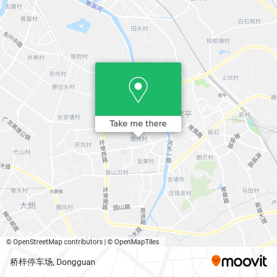 桥梓停车场 map
