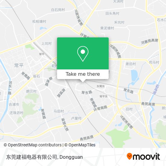 东莞建福电器有限公司 map
