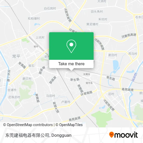 东莞建福电器有限公司 map
