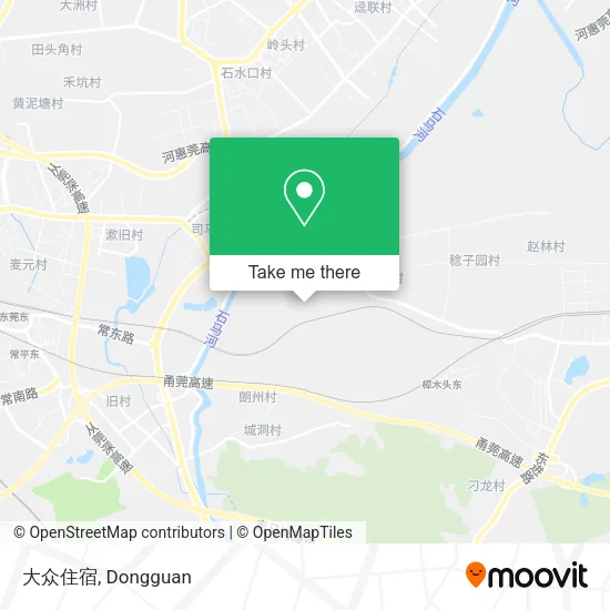 大众住宿 map