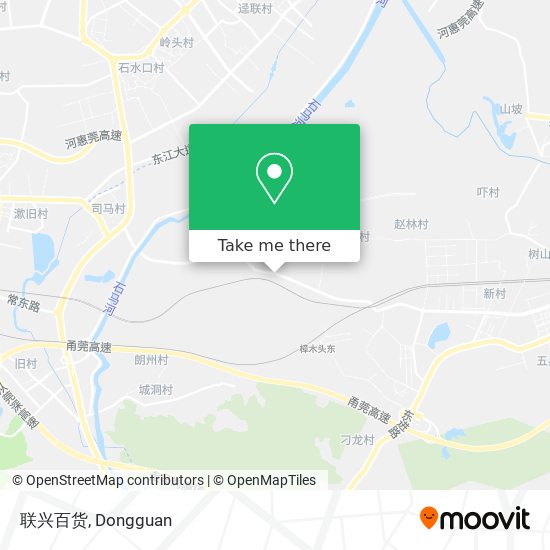 联兴百货 map