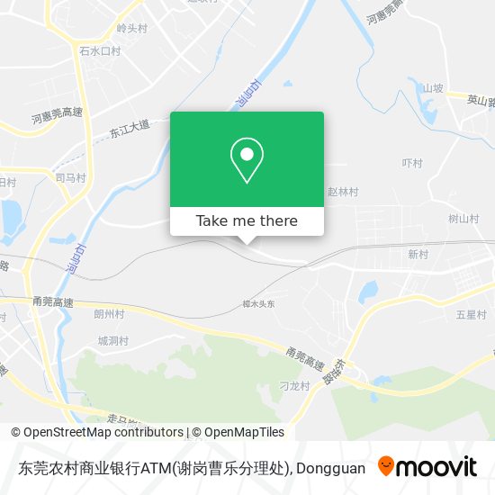 东莞农村商业银行ATM(谢岗曹乐分理处) map