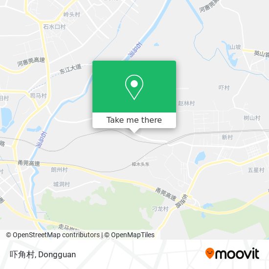 吓角村 map