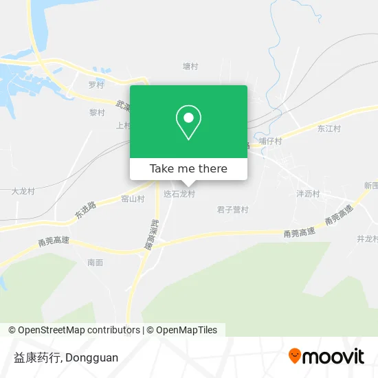 益康药行 map