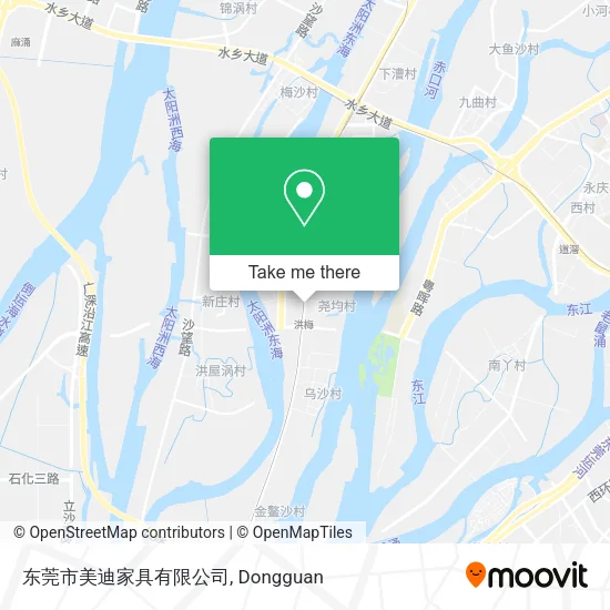 东莞市美迪家具有限公司 map