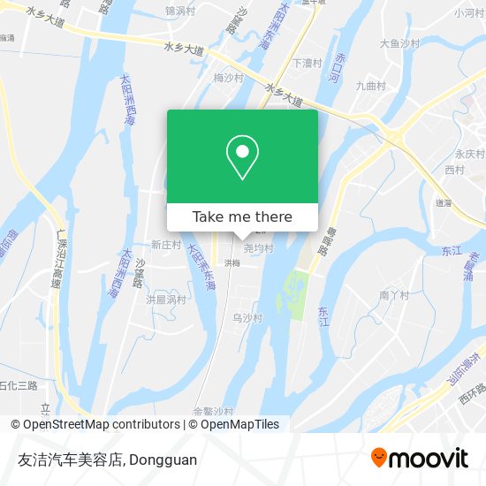 友洁汽车美容店 map