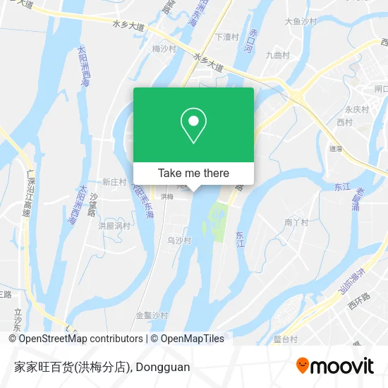 家家旺百货(洪梅分店) map