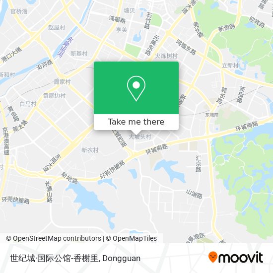 世纪城·国际公馆-香榭里 map