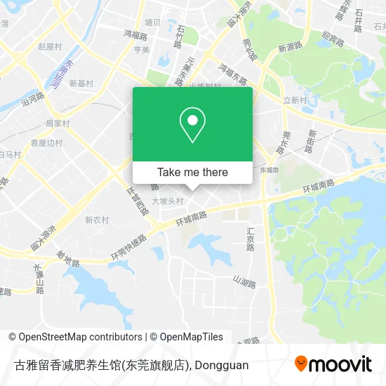 古雅留香减肥养生馆(东莞旗舰店) map