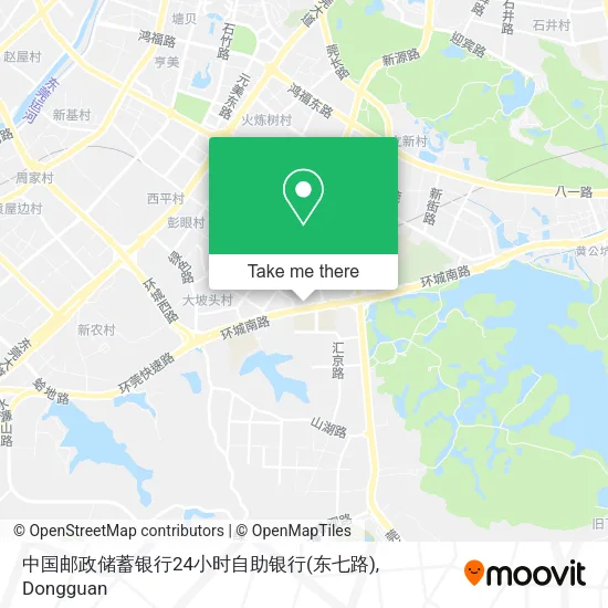 中国邮政储蓄银行24小时自助银行(东七路) map