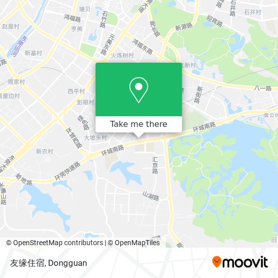 友缘住宿 map