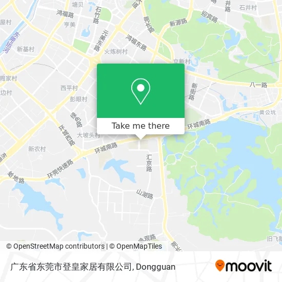 广东省东莞市登皇家居有限公司 map