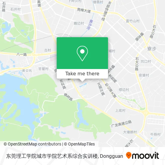 东莞理工学院城市学院艺术系综合实训楼 map