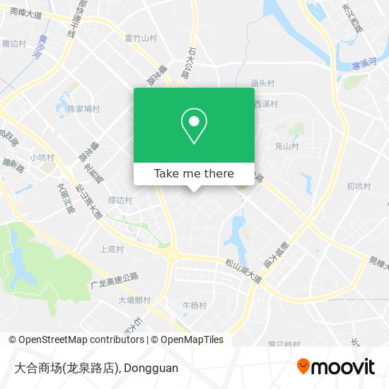 大合商场(龙泉路店) map