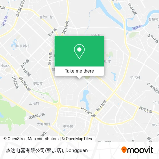 杰达电器有限公司(寮步店) map