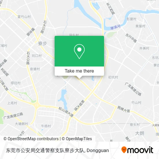 东莞市公安局交通警察支队寮步大队 map