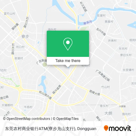 东莞农村商业银行ATM(寮步凫山支行) map
