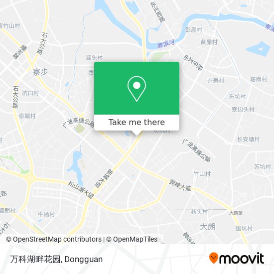 万科湖畔花园 map