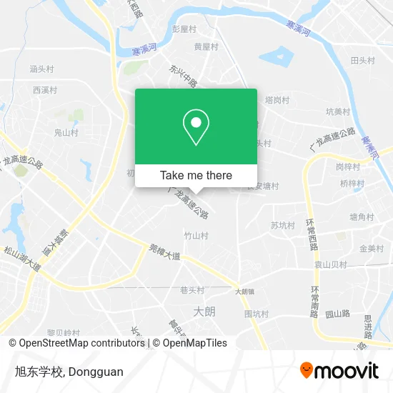 旭东学校 map