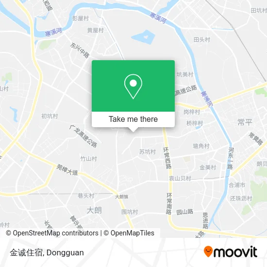 金诚住宿 map