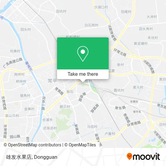 雄发水果店 map