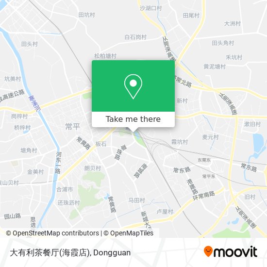 大有利茶餐厅(海霞店) map