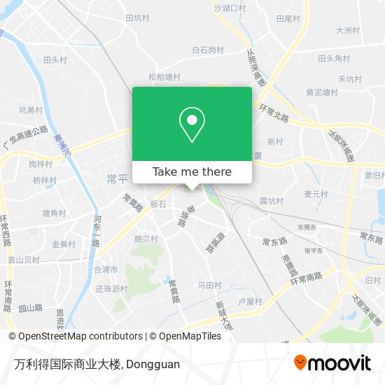 How To Get To 万利得国际商业大楼in 东莞市by Bus