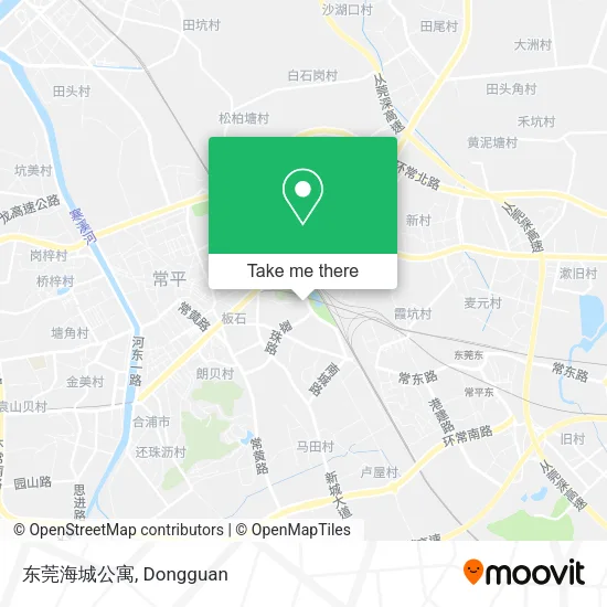 东莞海城公寓 map