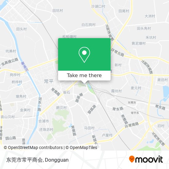 东莞市常平商会 map