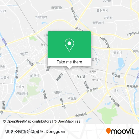 铁路公园游乐场鬼屋 map