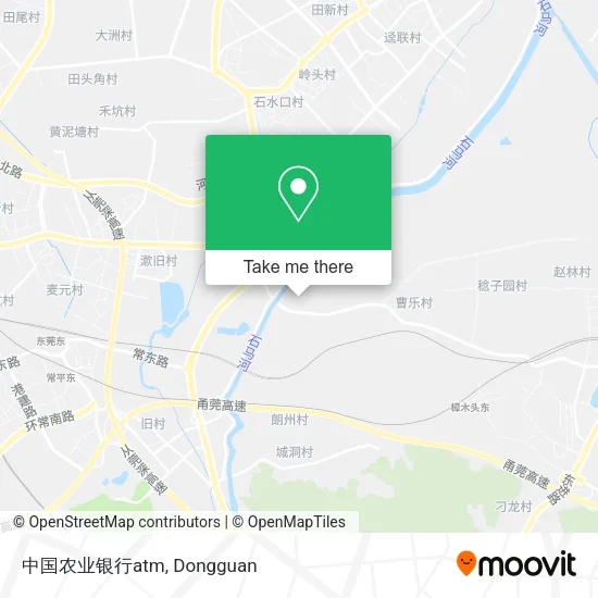 中国农业银行atm map