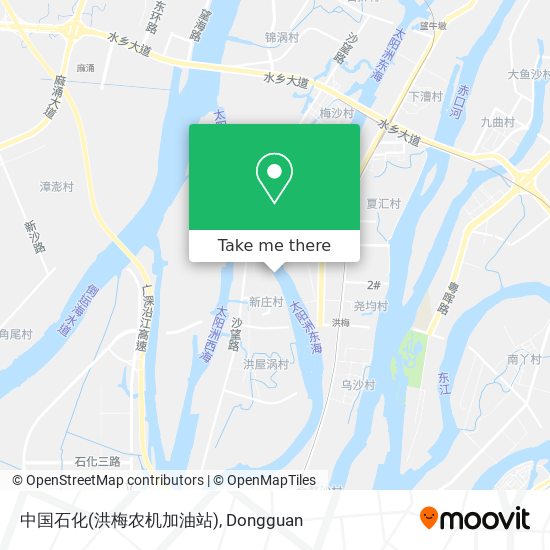 中国石化(洪梅农机加油站) map