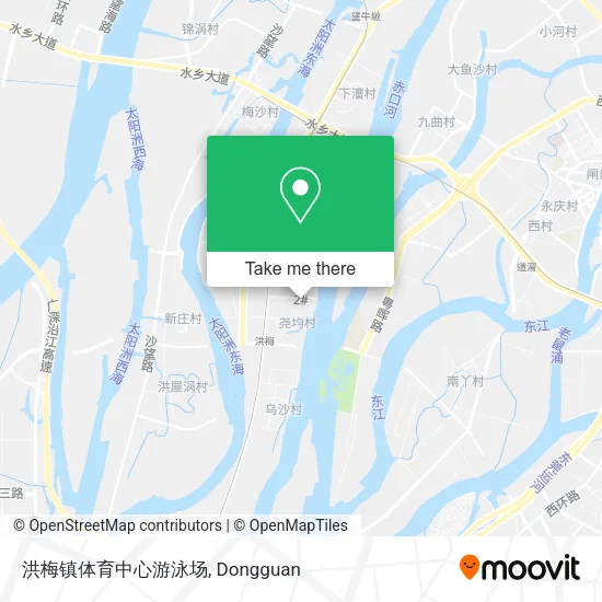 洪梅镇体育中心游泳场 map