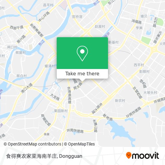 食得爽农家菜海南羊庄 map