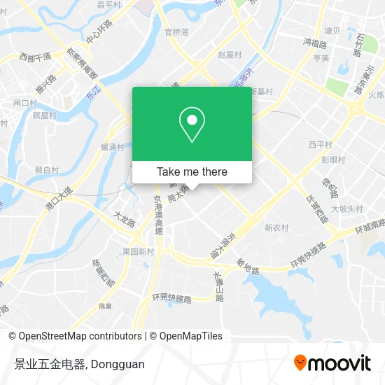 景业五金电器 map