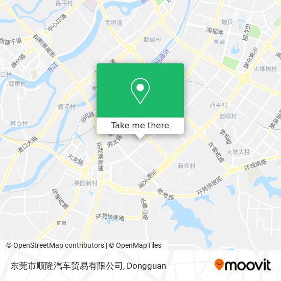 东莞市顺隆汽车贸易有限公司 map