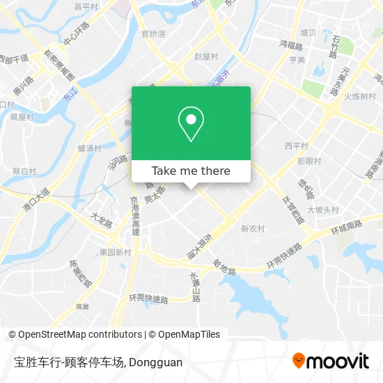 宝胜车行-顾客停车场 map
