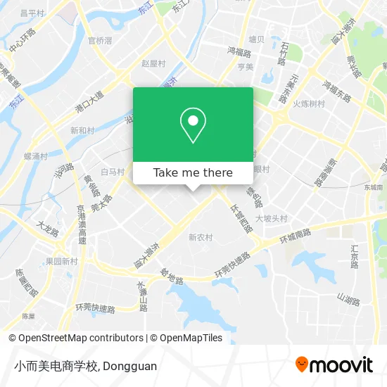 小而美电商学校 map