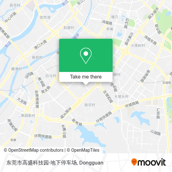东莞市高盛科技园-地下停车场 map