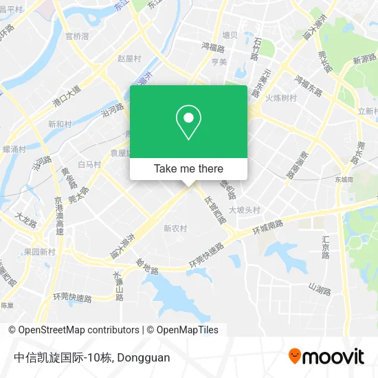中信凯旋国际-10栋 map
