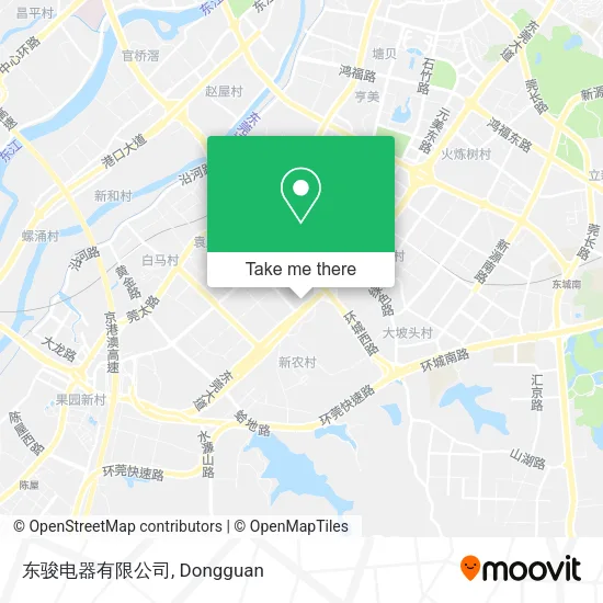 东骏电器有限公司 map
