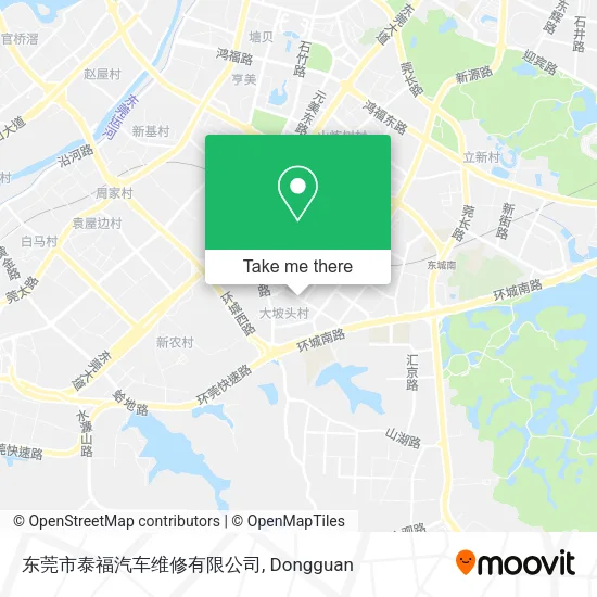 东莞市泰福汽车维修有限公司 map