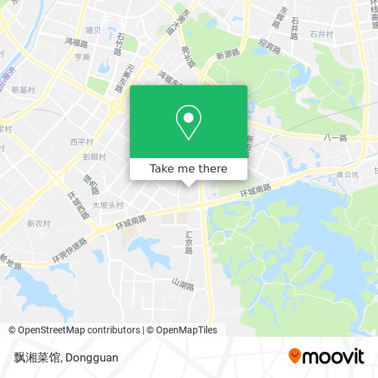 飘湘菜馆 map
