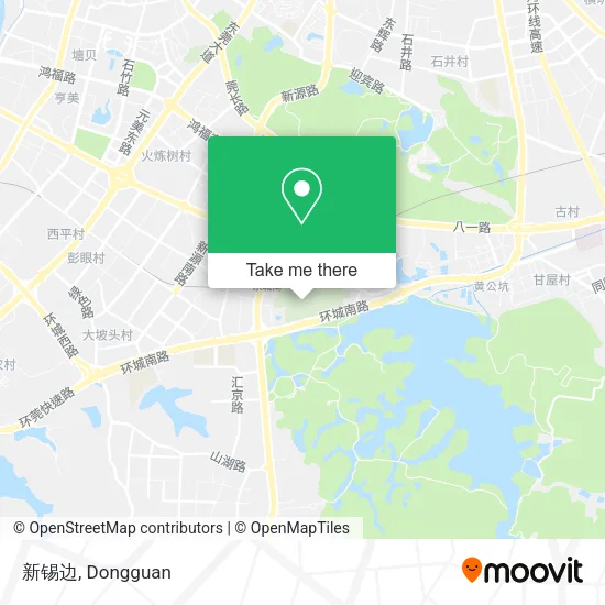 新锡边 map