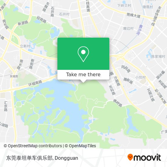 东莞泰坦单车俱乐部 map