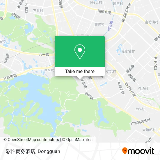 彩怡商务酒店 map
