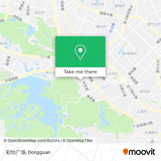 彩怡广场 map