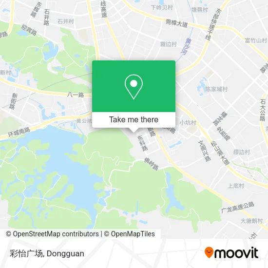 彩怡广场 map