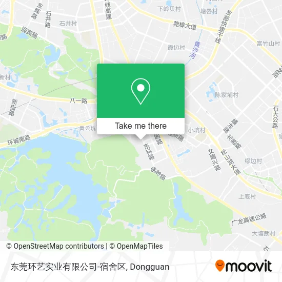 东莞环艺实业有限公司-宿舍区 map